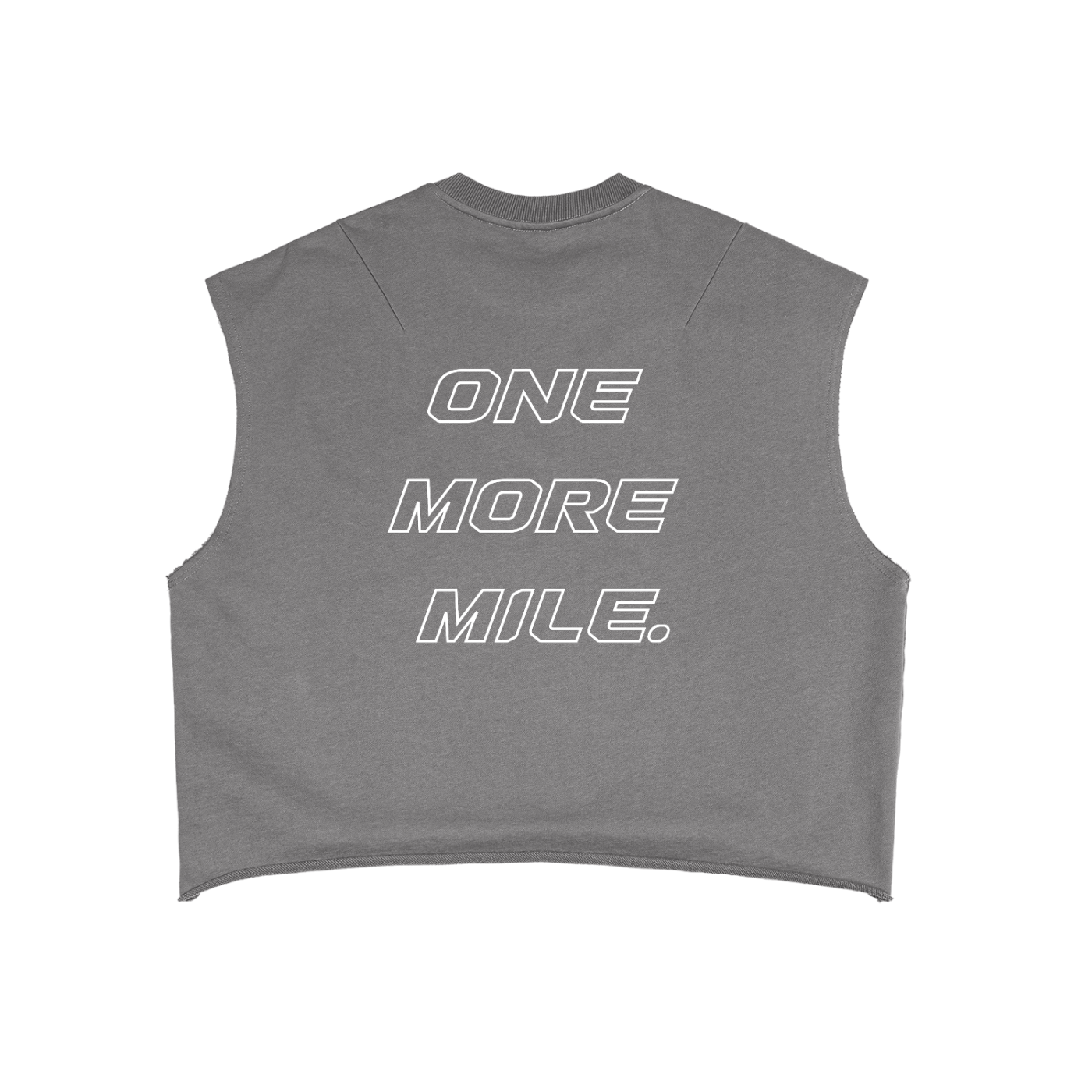 "One More" Boxy Tank Top