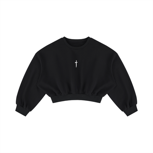 Boxy Cropped Crewneck