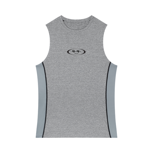 Men's Slim-Fit Topstitch Tank Top