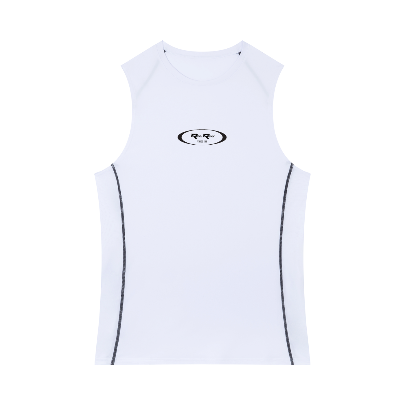 Men's Slim-Fit Topstitch Tank Top