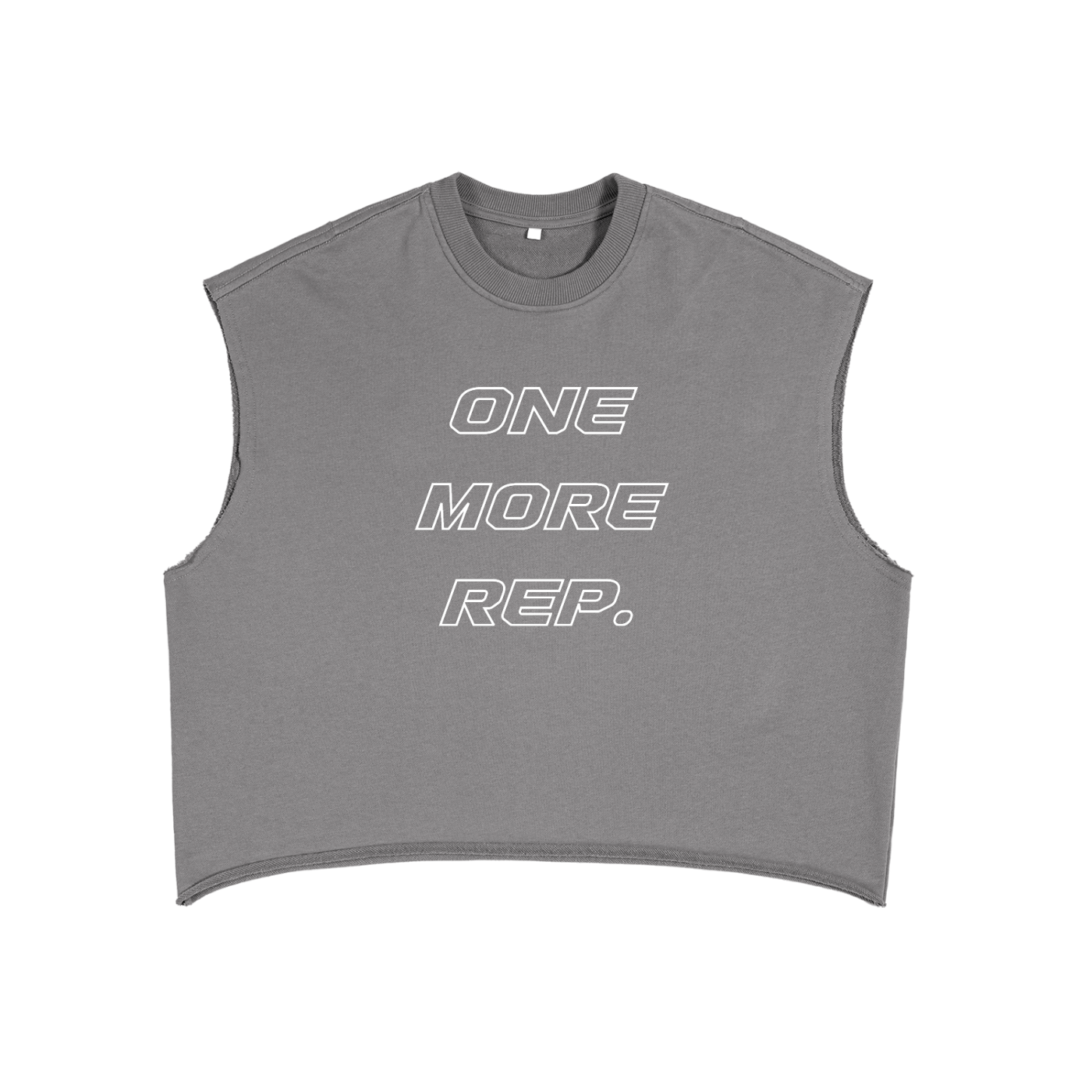 "One More" Boxy Tank Top