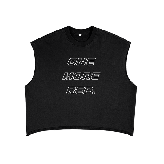 "One More" Boxy Tank Top