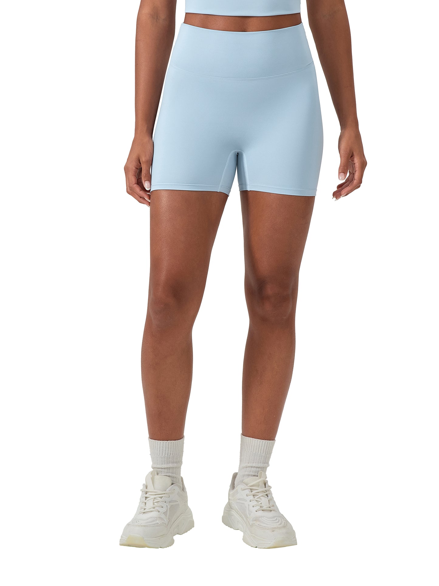 High-Waisted Biker Shorts