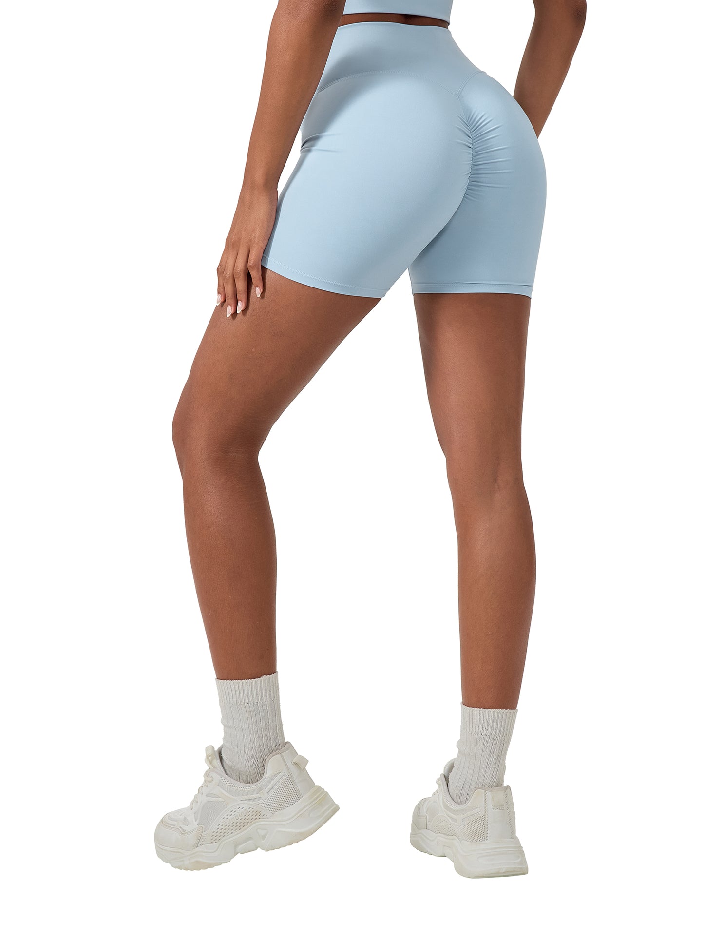 High-Waisted Biker Shorts